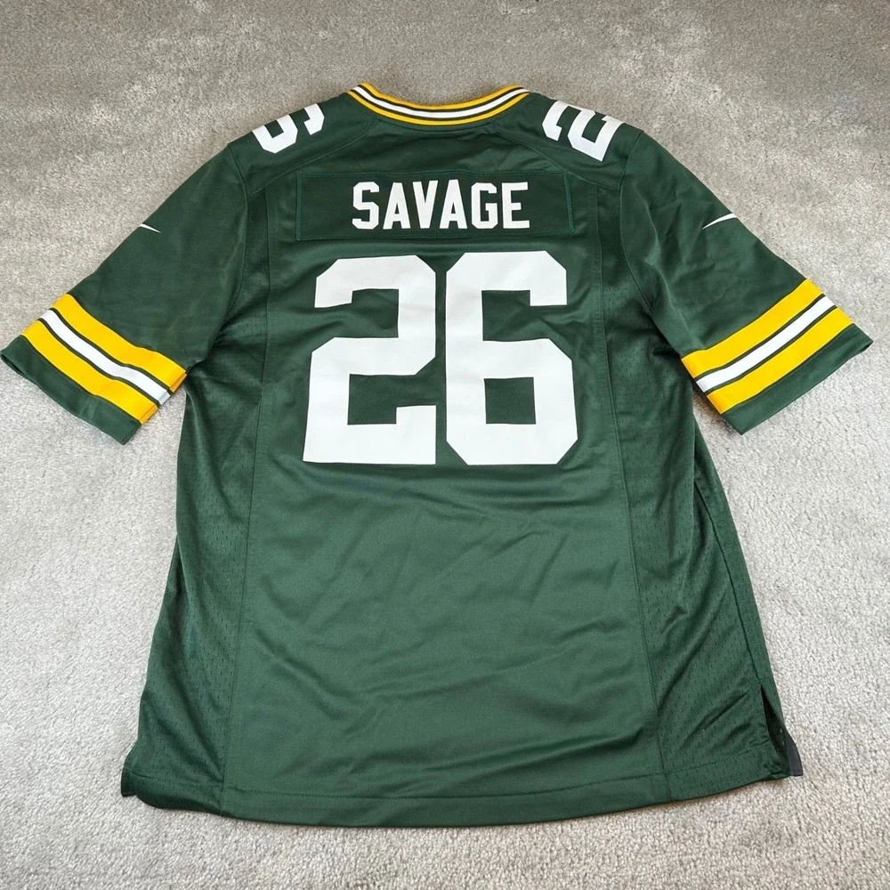 Nike Green Bay Packers Darnell‎ Savage #26 NFL Jersey Men's Medium Nike On Field